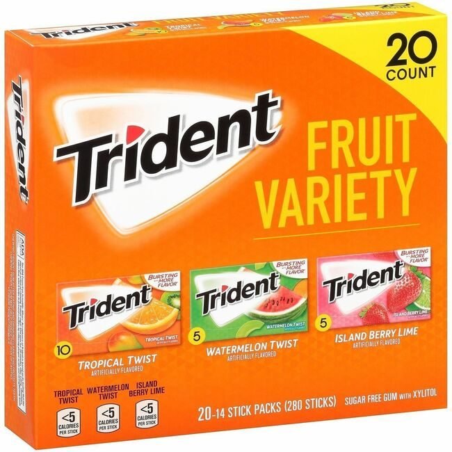 Gum Trident Sug Free 20 Count GRR22000891