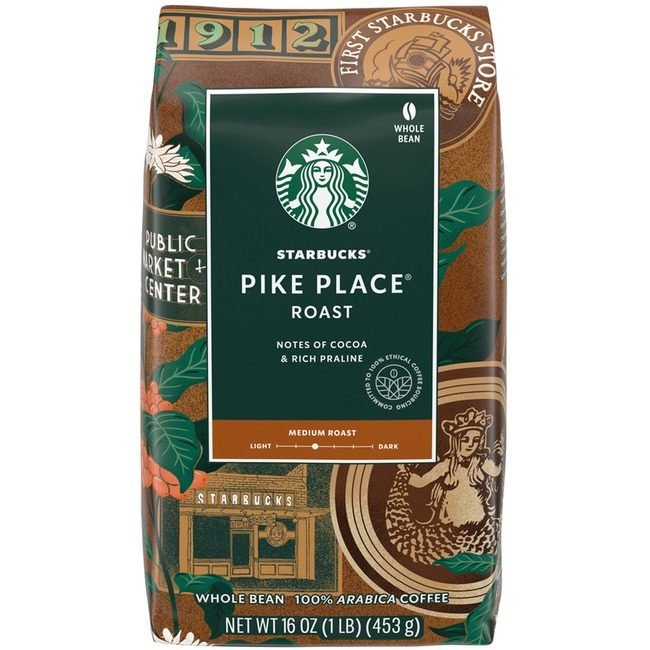 Seattle#039;s Best Coffee Starbucks Coffee Company Seattle#039;s Best Whlbean Pikeplce 1LB SBK12411946