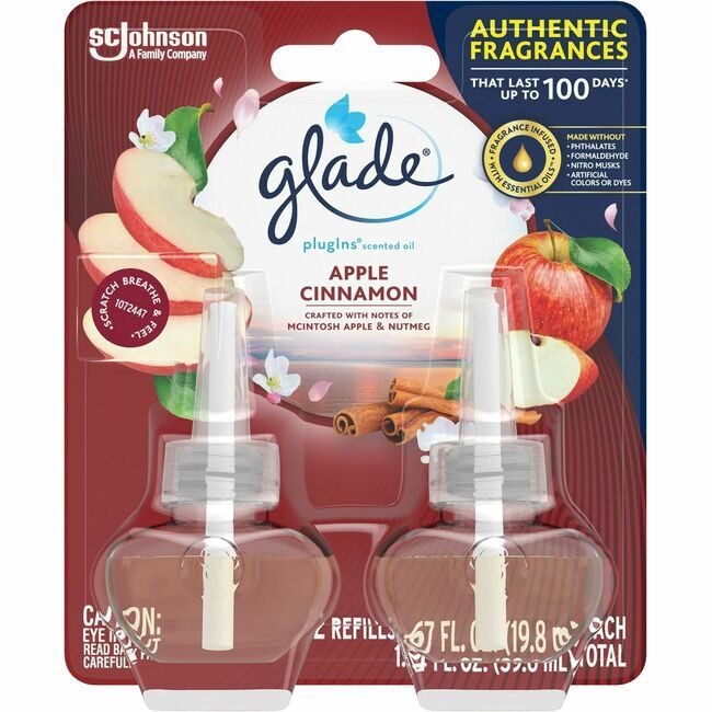 SC Johnson Professional Refill Plugin Apple Glade SJN375748CT