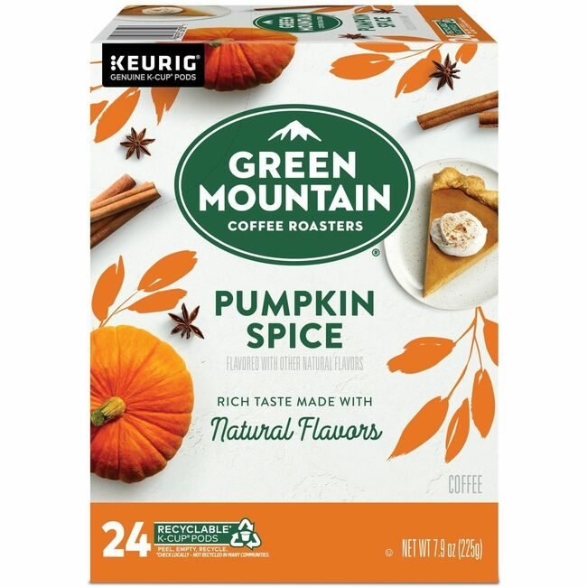 Green Mountain Coffee Roasters Pumpkin Spice 24/BX GMT6758
