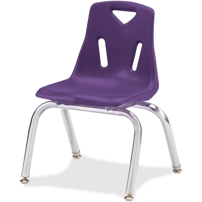 Jonti-Craft, Inc. Chair Stack Chrome 14"H Pe JNT8144JC1004