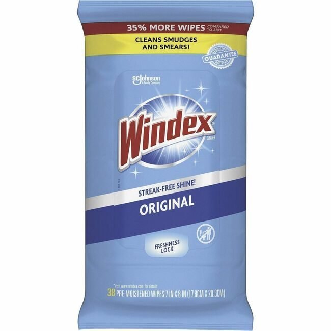 SC Johnson Professional Wipes 38CT. Windex SJN378032