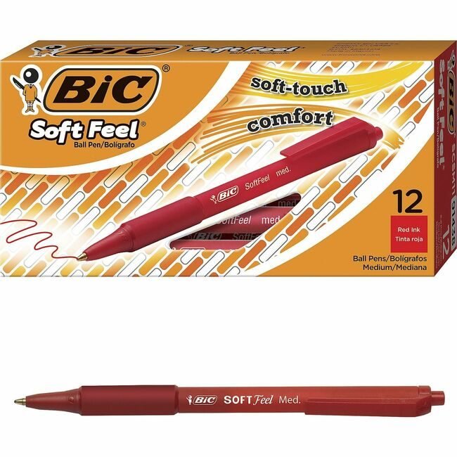 BIC Corporation Pen Sfbp Rt Red Dz BICSCSM11RD