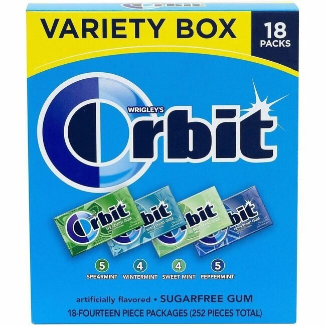 Gum Mint Vrty 18 Count GRR22000568