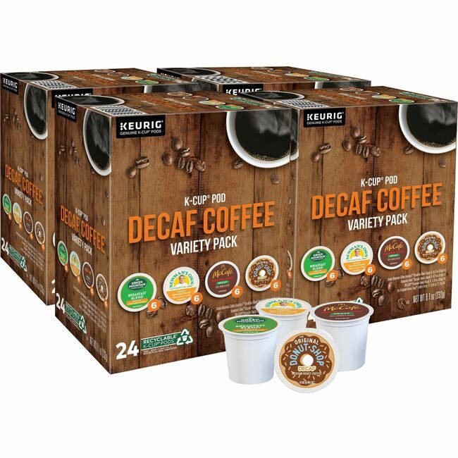 Green Mountain Coffee Roasters Sampler Variety Decaf Keurig GMT9977CT