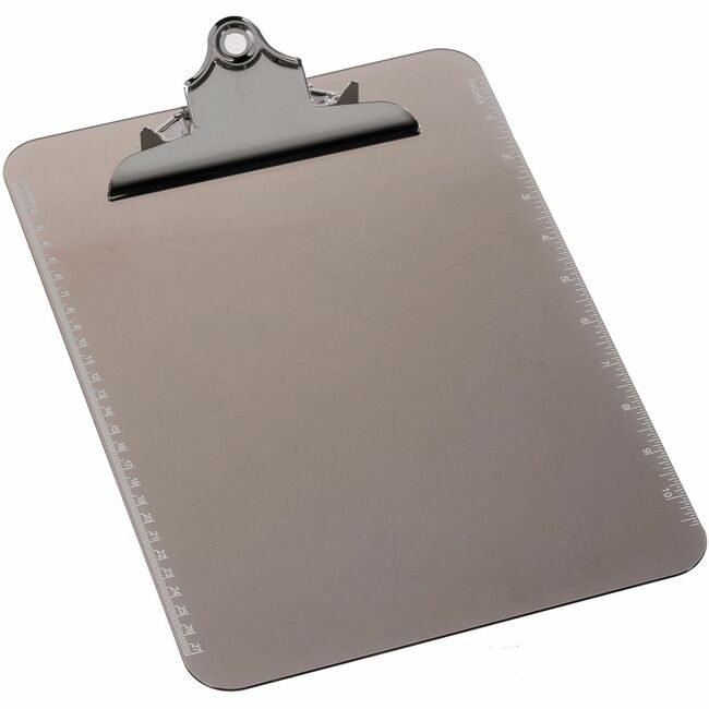 Business Source Clipboard Plastc 9X12 Smoke BSN01861BX