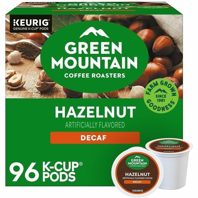 Green Mountain Coffee Roasters Kcup Hazelnutdecaf 24BX GMT7792CT