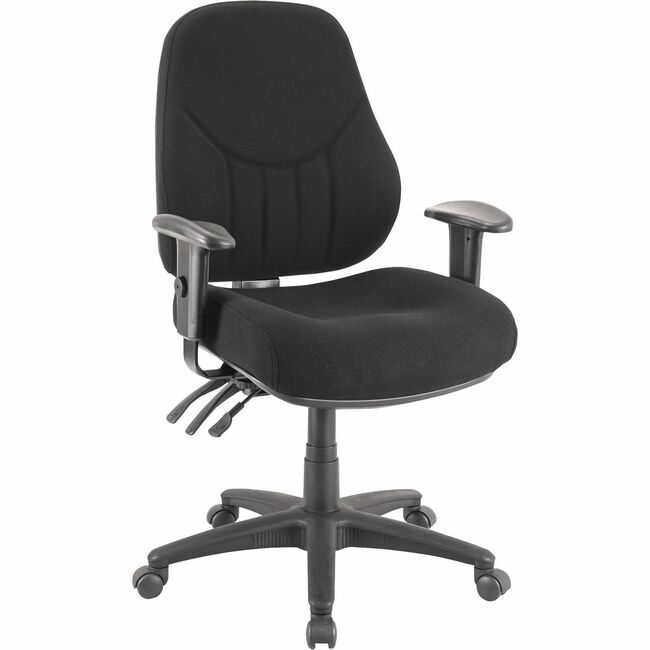 Lorell Chair Hi Back Mult Black LLR81103