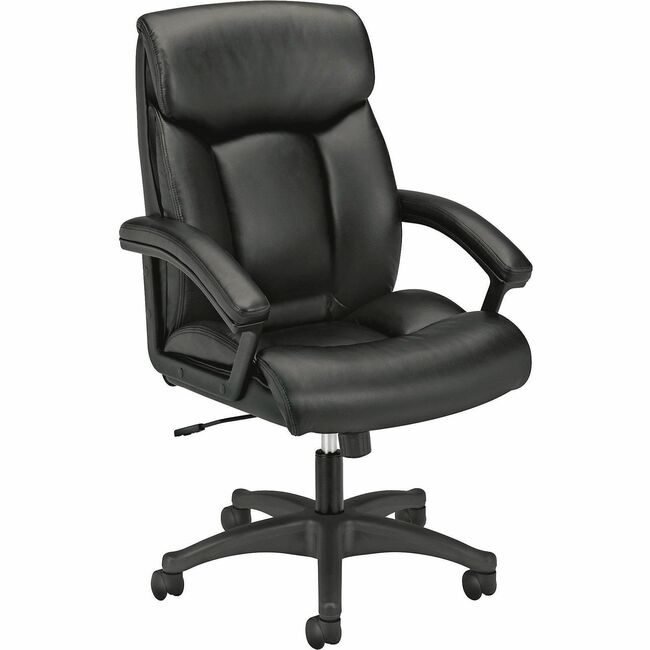 basyx by HON The HON Company basyx by Chair Exec Highbk Lthr Black BSXVL151SB11