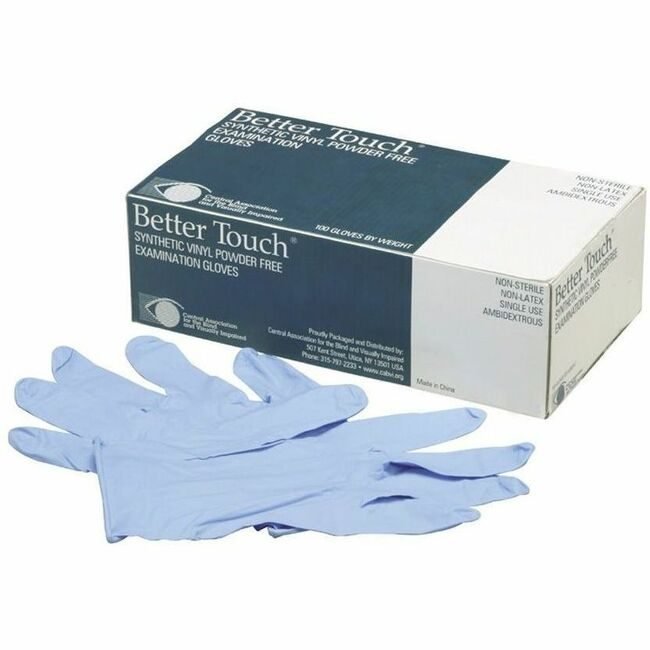 Gloves Exam Vnyl Medium NSNNIB0105