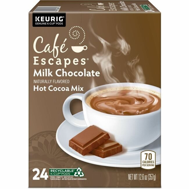 Green Mountain Coffee Roasters Kcup Cfescp Hotcocomlk 24BX GMT6801