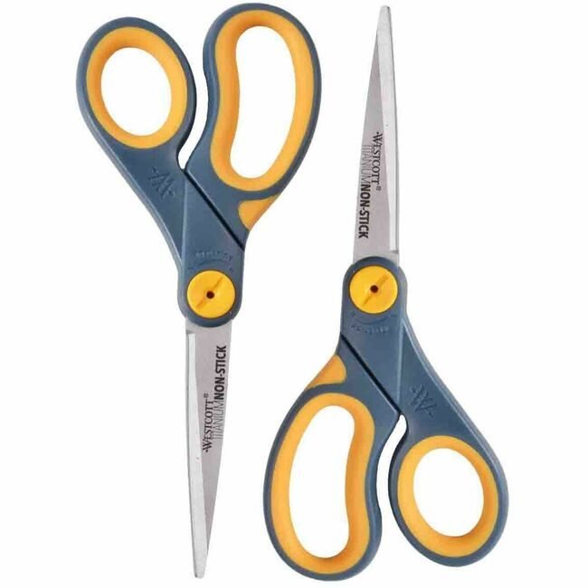 Acme United Corporation Westcott / Scissors Nonstick 8IN 2 Pack ACM16550