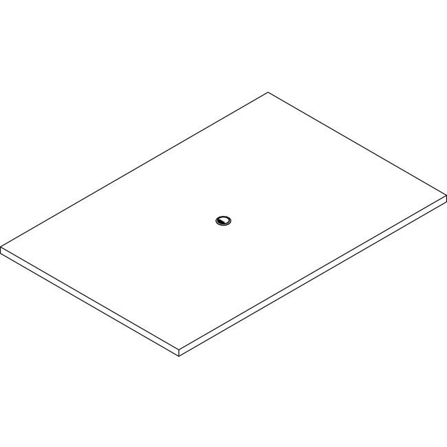 Lorell Top Conf Rctngl 48X72 Ge LLRPRC4872GE