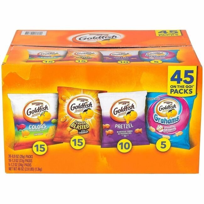 Food Goldfsh Vrty 45 Count GRR22002172