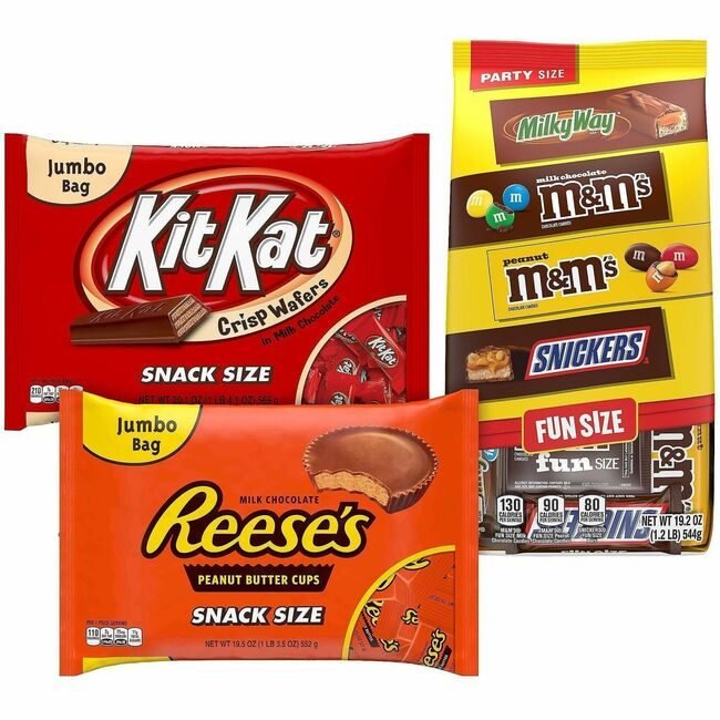 Candy Hershy Mars Asst 3 Pack GRR60004179