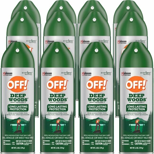 SC Johnson Professional Repellant Insect Spray 12 Count SJN354266