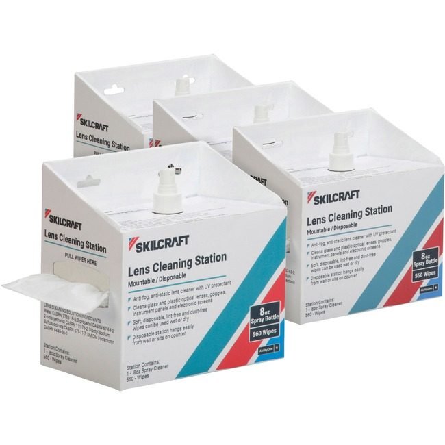 Cleaner Lens Disposable 8OZ NSNNIB0080