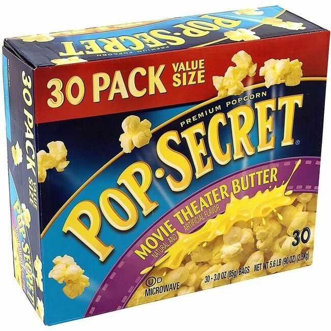 Food Popcorn Movie 30 Count GRR22000633