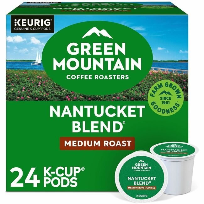 Green Mountain Coffee Roasters Kcup Nantucketblend 24BX GMT6663