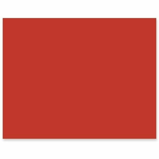 Pacon Corporation Board Rr 22X28 4PLY Red 25 Pack PAC54751