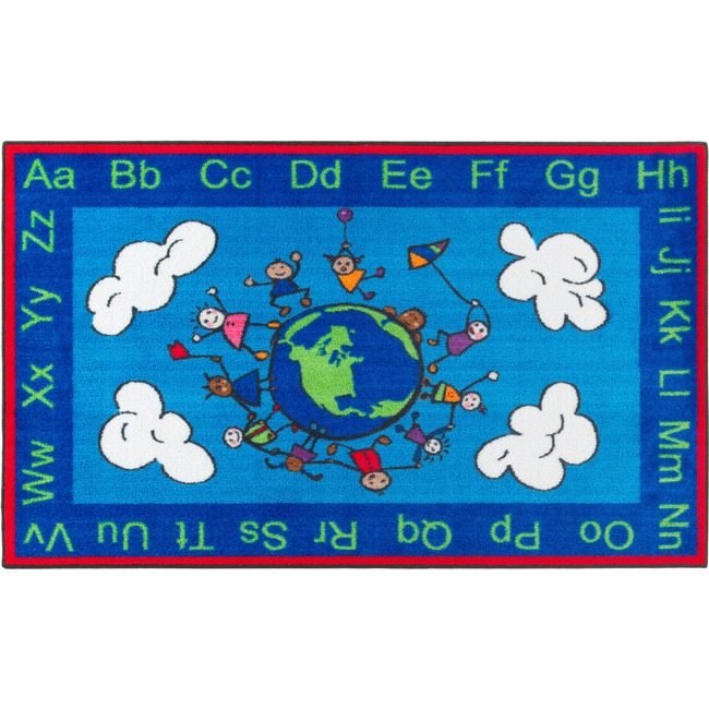 Flagship Carpets Rug Happy World 4X6 Rect FCICE189-22W