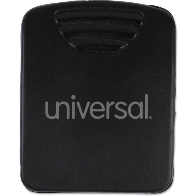 Universal Office Products Clip Fabric Standard 20/PK Black UNV21270