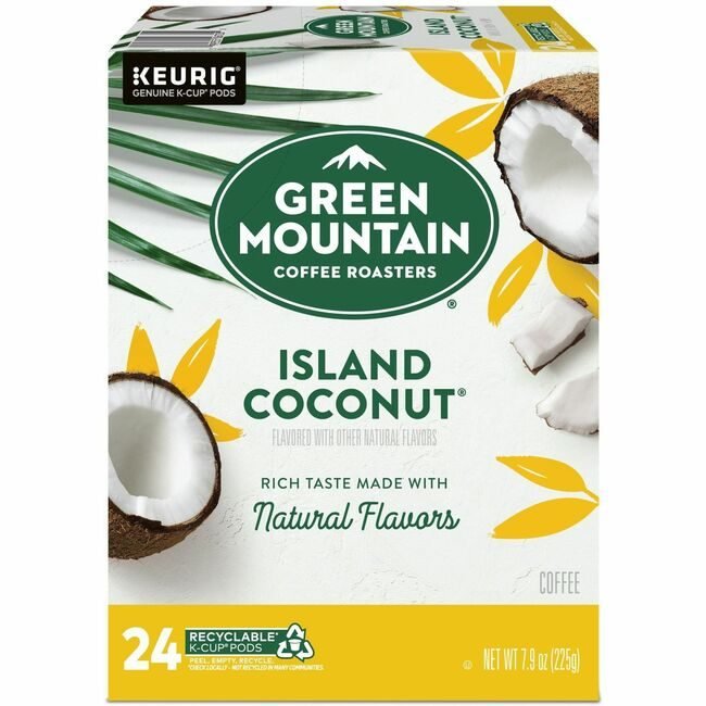 Green Mountain Coffee Roasters Kcup Islndrst COCONUT/24/BX GMT6720