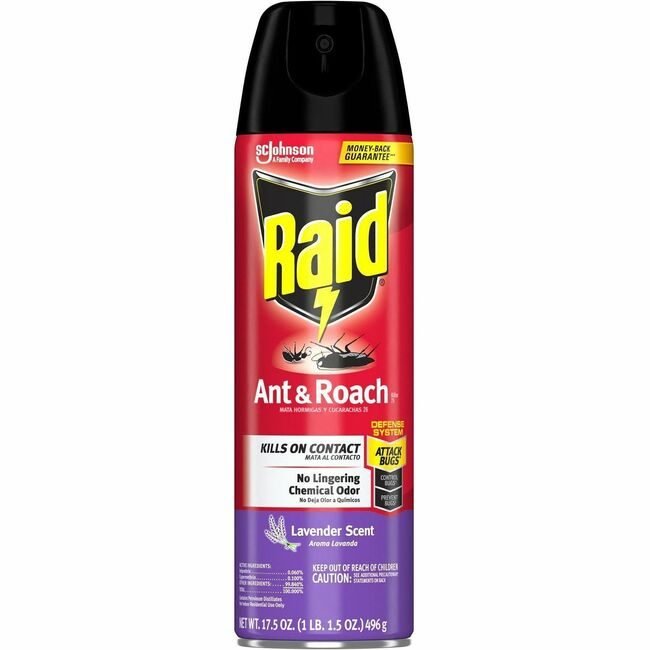 SC Johnson Professional Spray Ant Roach Lvndr Raid SJN386221CT
