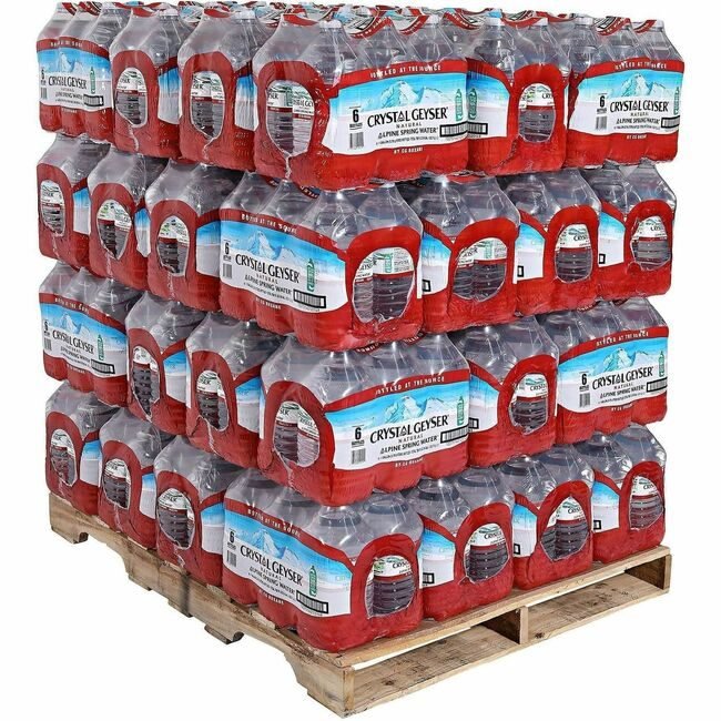 Crystal Geyser Water Company Spring 1GAL Natural CGW12514