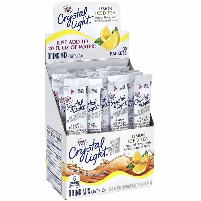 Drink Crystl Lt Tea 60 Count GRR30700159