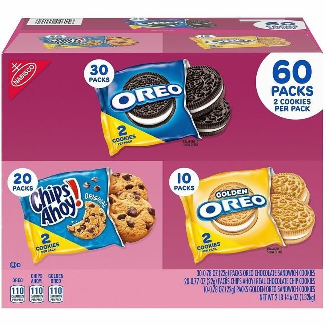 Food Nabisco Cookie 60 Count GRR22000729