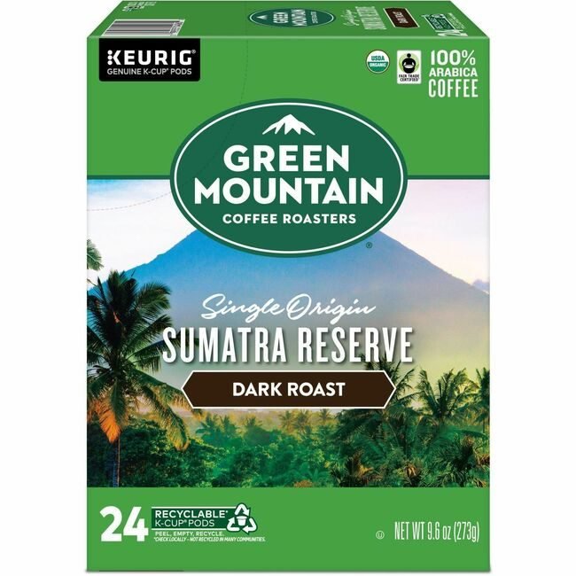 Green Mountain Coffee Roasters Kcup Orgnc Ftsumatra 24BX GMT4060