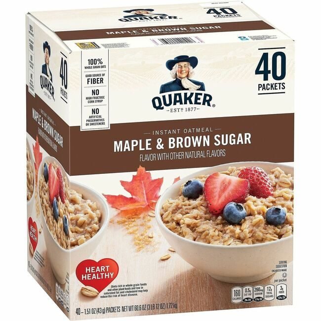 Food Oatmeal Mpl 40 Count GRR22000754