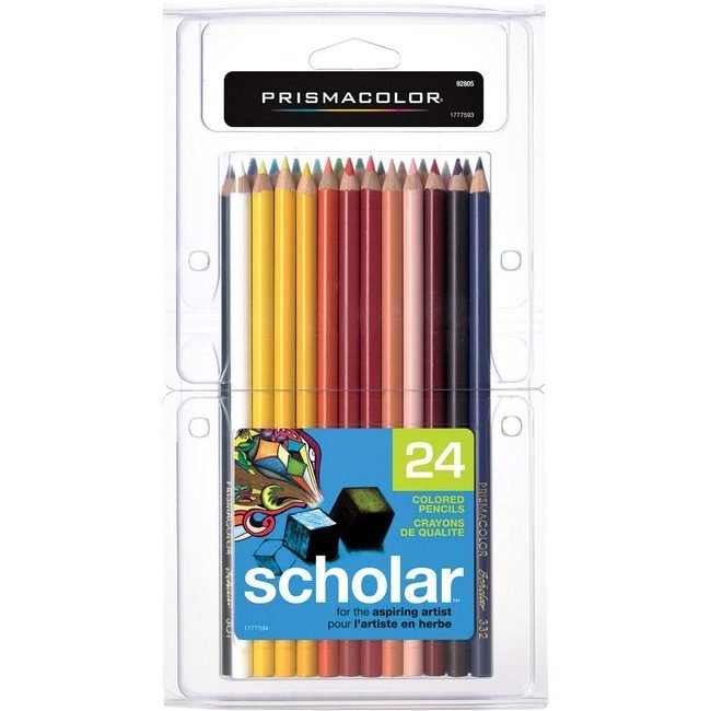Sharpie / Expo / Prismacolor / Sanford Pencil Scholar Assorted 24 Count SAN92805