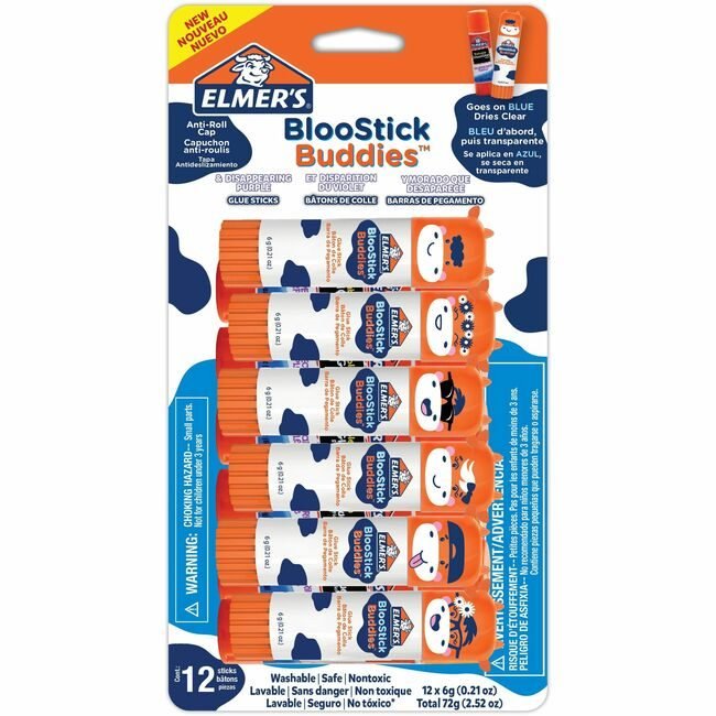 Newell Brands Elmer#039;s / X-Acto Glue Stick Disblue 12 Count EPI2213736
