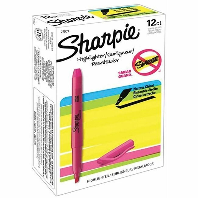 Sharpie / Expo / Prismacolor / Sanford Highlighter Pockt Accent Pack SAN27009