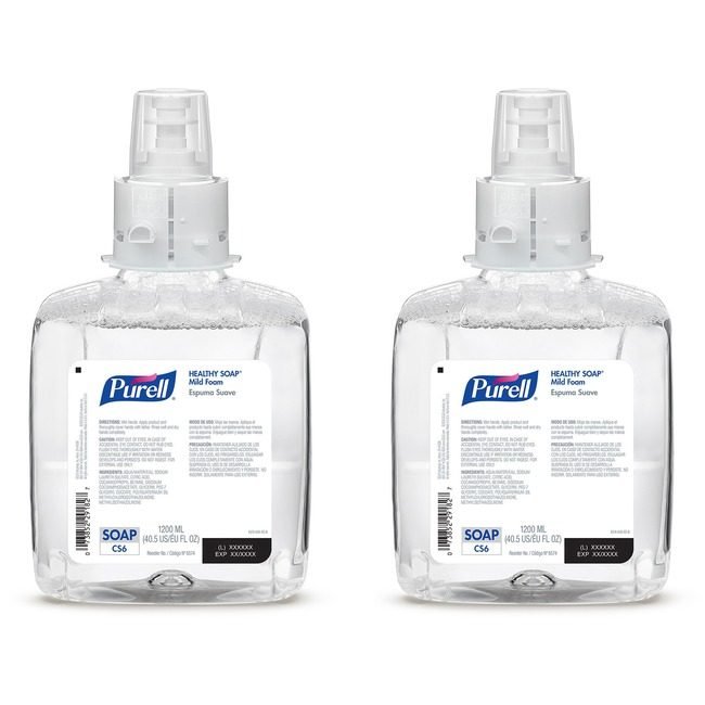 GOJO Industries Soap CS6 Refill Foam GOJ6574-02