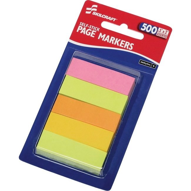 Markers Page Selfstick Assorted NSN4214751