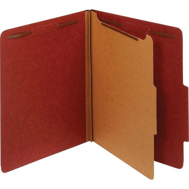 Pendaflex Folder Rcy Cls 1DIV Red Letter PFX23775R