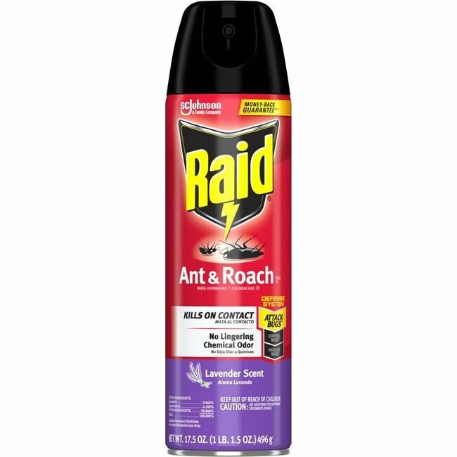 SC Johnson Professional Spray Ant Roach Lvndr Raid SJN386221