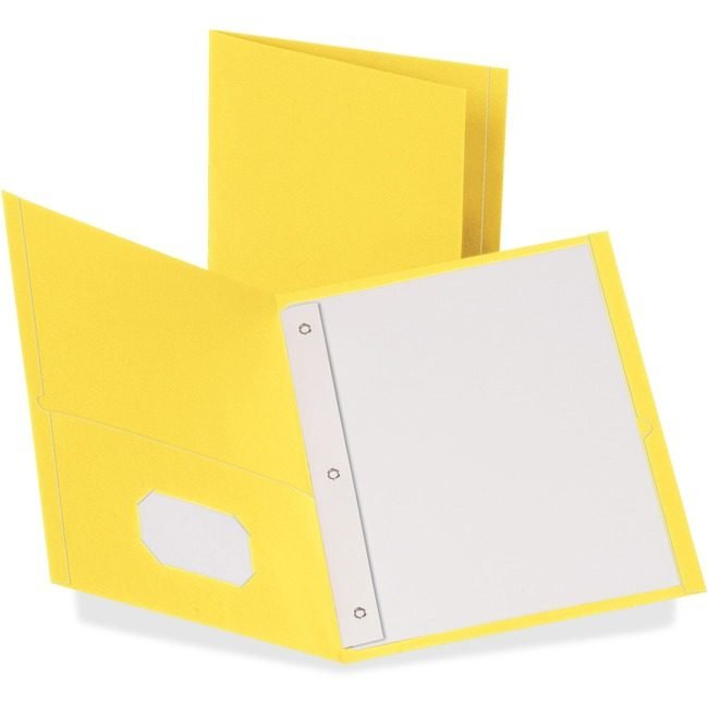 Oxford Folder 2POCKET W/Fastnr Yw OXF57709