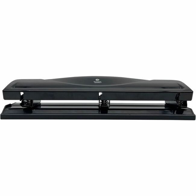 Business Source Punch Fixed 3-HOLE 11SH Black BSN65655