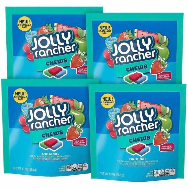 Food Jolly Rancher Chews 4 Count GRR24600300