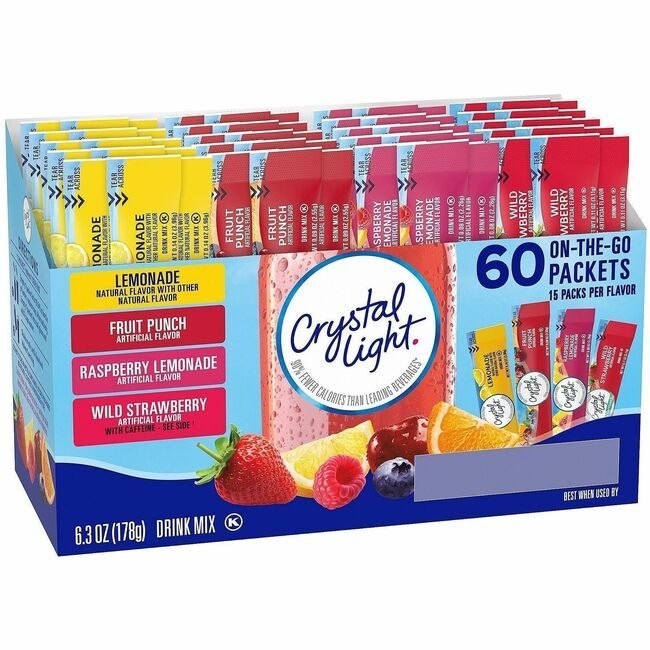 Drink Crystl Lt 60 Count GRR22002054
