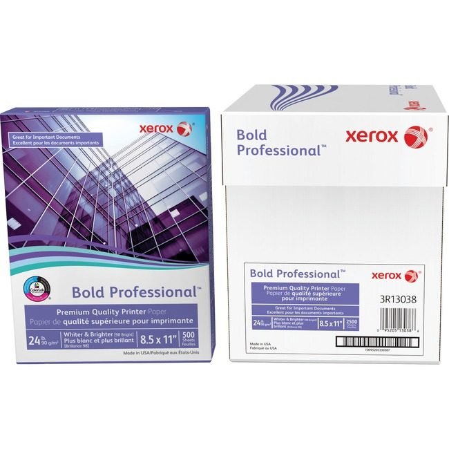 Xerox Corporation Paper Profssionl 24# 8.5X11 XER3R13038
