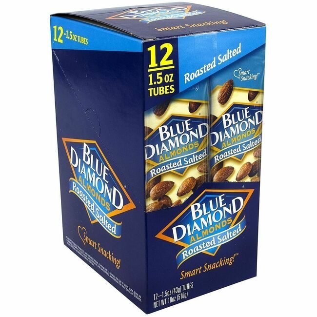 Food Slt Almonds 12 Count GRR22000735