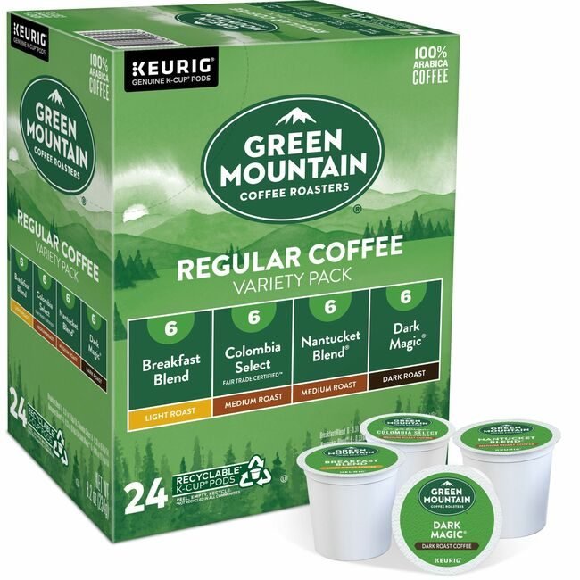 Green Mountain Coffee Roasters Sampler Variety Reg Grnmtn GMT9974