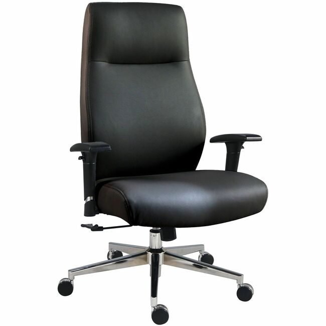 Lorell Chair Highback Pu Adjarm Black LLR63300