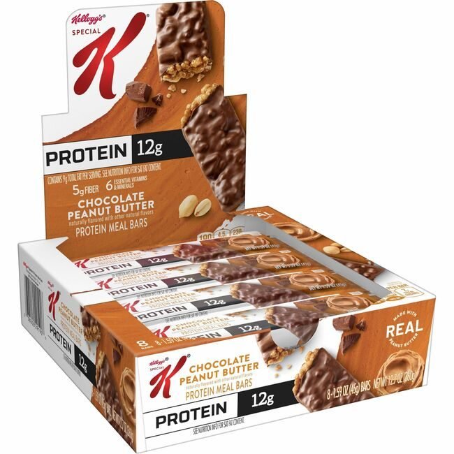 Kellanova Kellogg#039;s Bar Spcl K Prtein Pnut Btr KEB29190