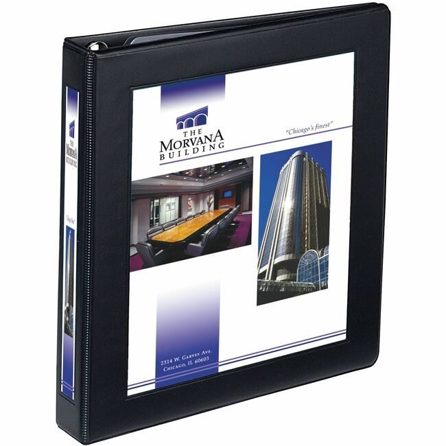 Avery Products Corporation Binder Framed D-Ring 1" Black AVE68054CT